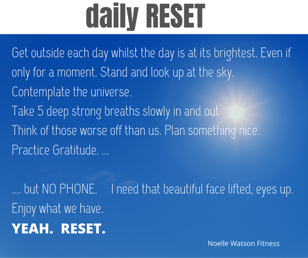 daily reset