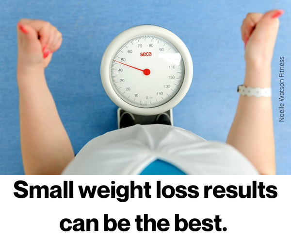 Why Small Weight Loss Results are the Best