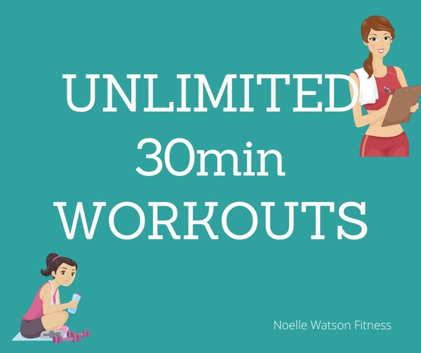 Unlimited 30 min workouts