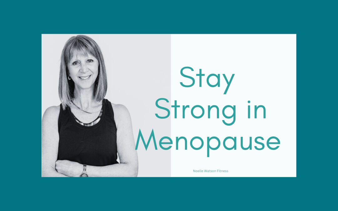 Workout not working after menopause?